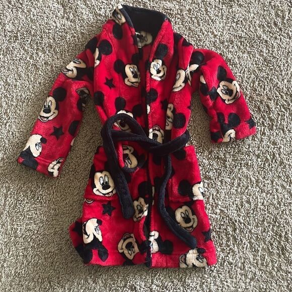 Disney Mickey Toddler Fleece Robe - Picture 1 of 8